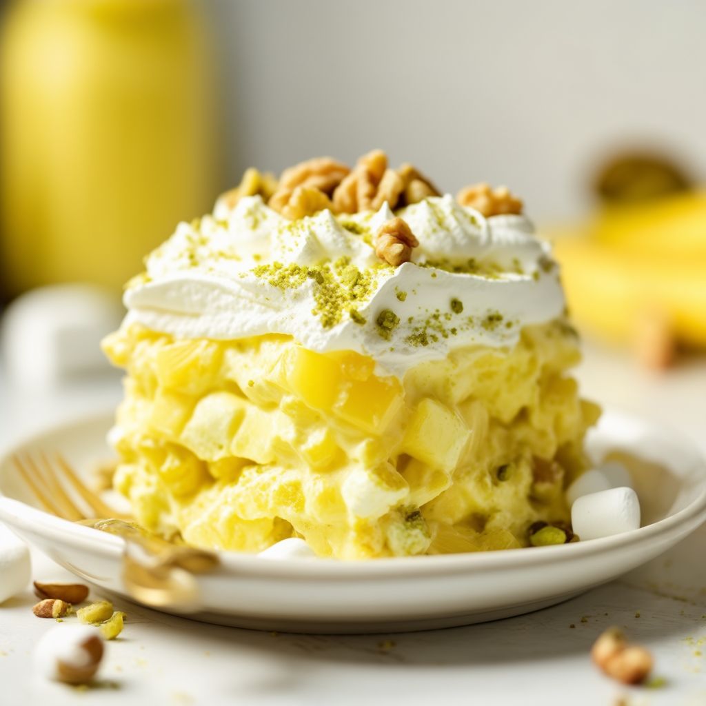 Creamy Pistachio Pineapple Delight