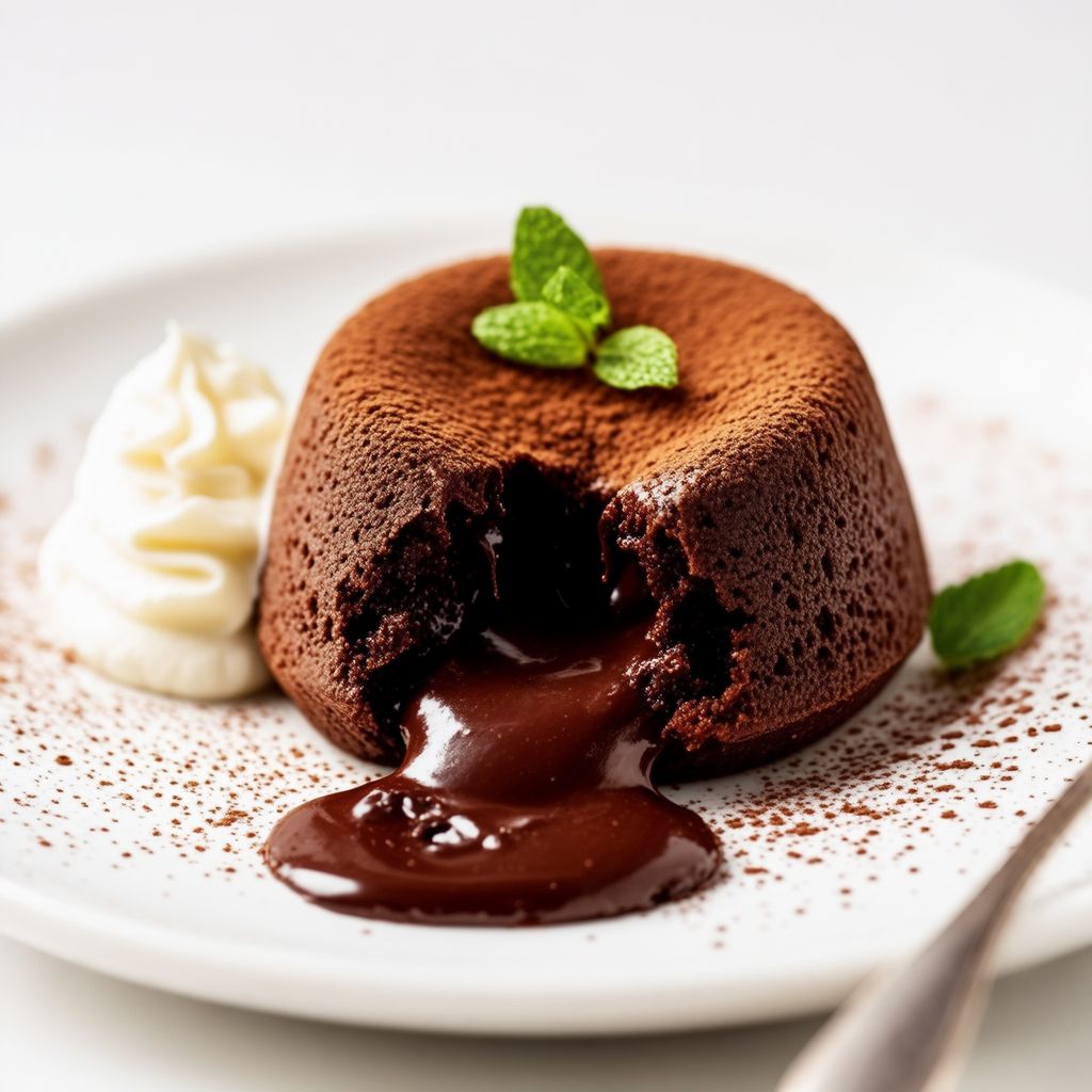 Torta di Cioccolato Lava Decadente