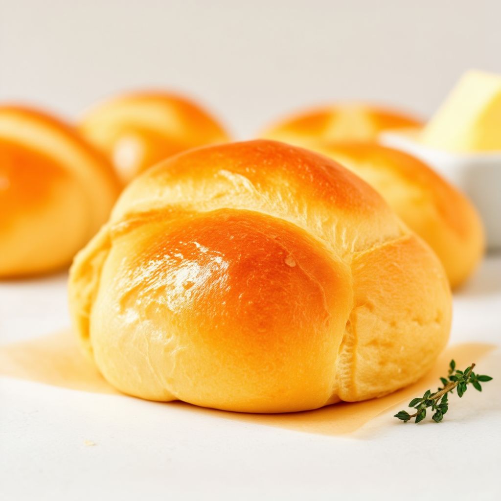 Fluffige hausgemachte Sandwichbrötchen