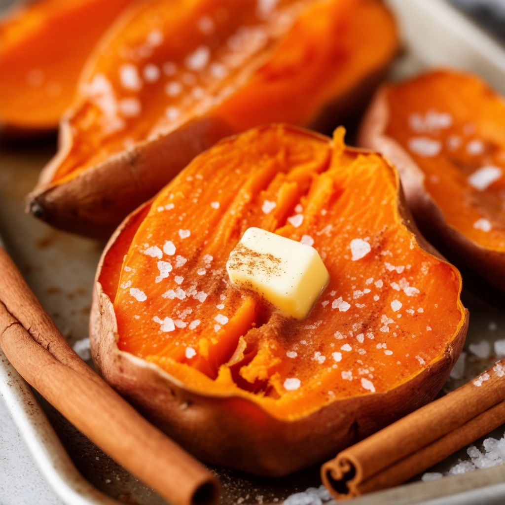 Perfectly Caramelized Sweet Potatoes
