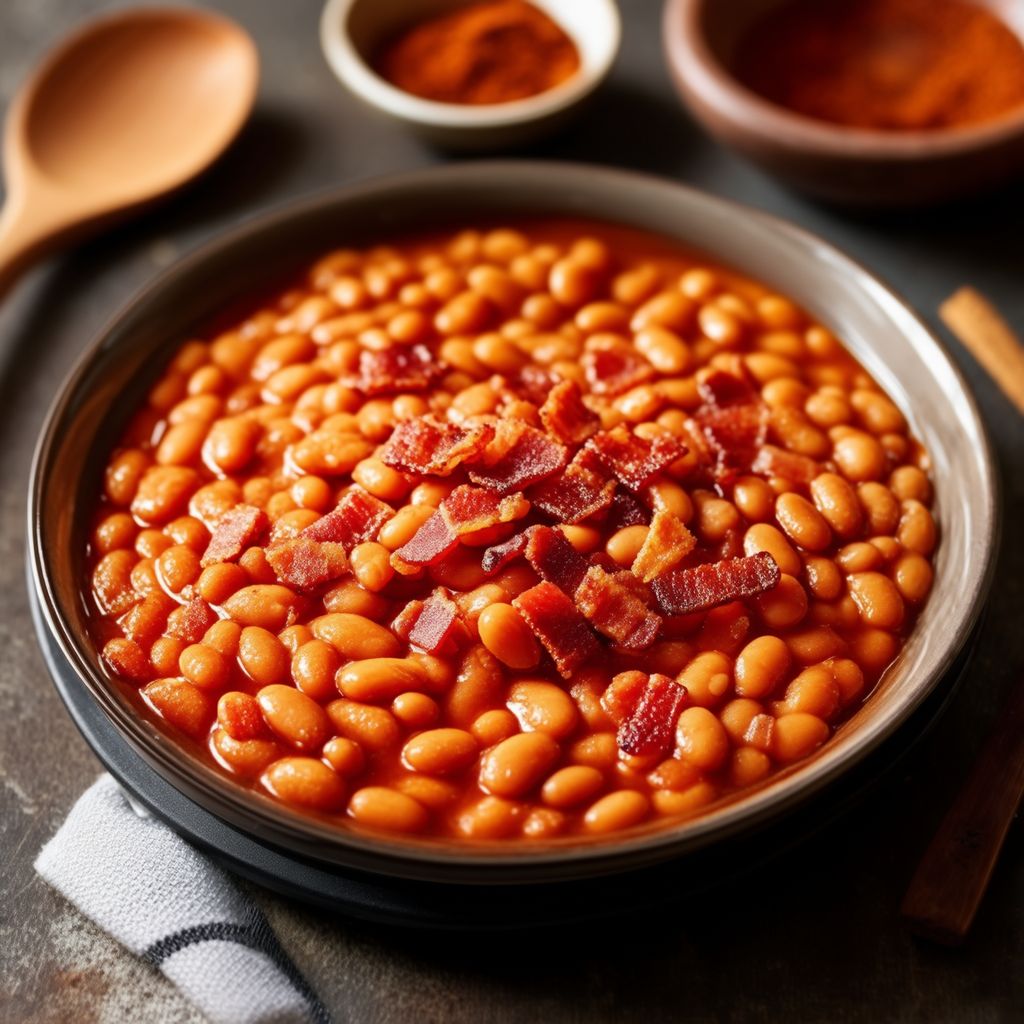 Smoky Sweet Baked Beans