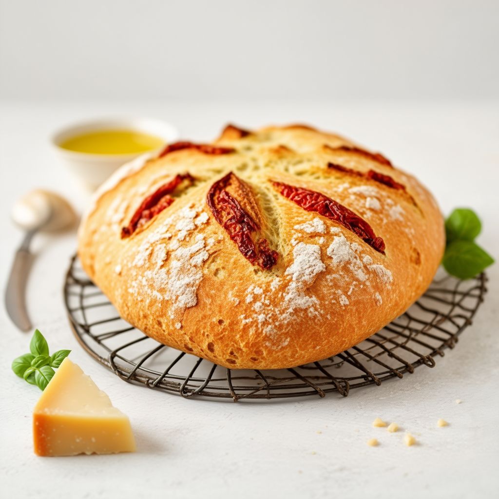 Savory Sun-Dried Tomato and Asiago Loaf