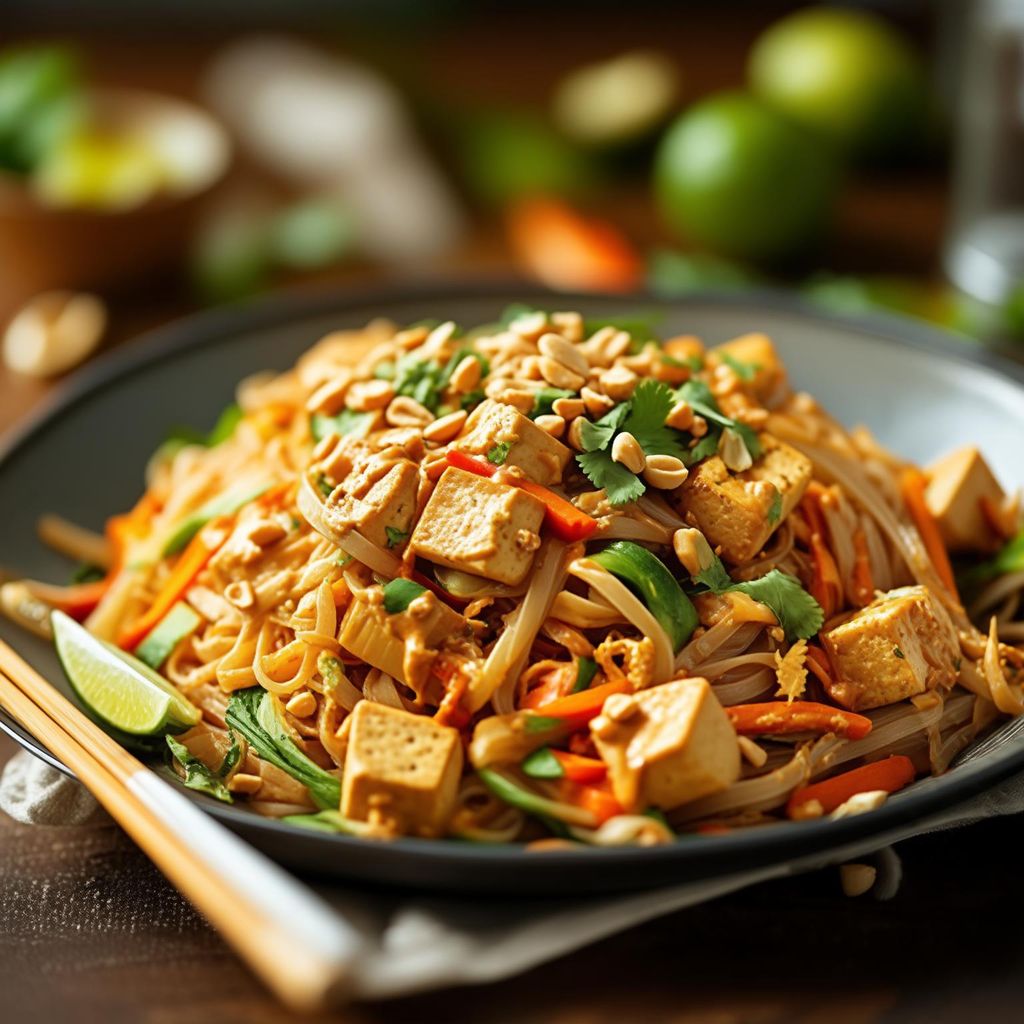 Vegetarisches Pad Thai