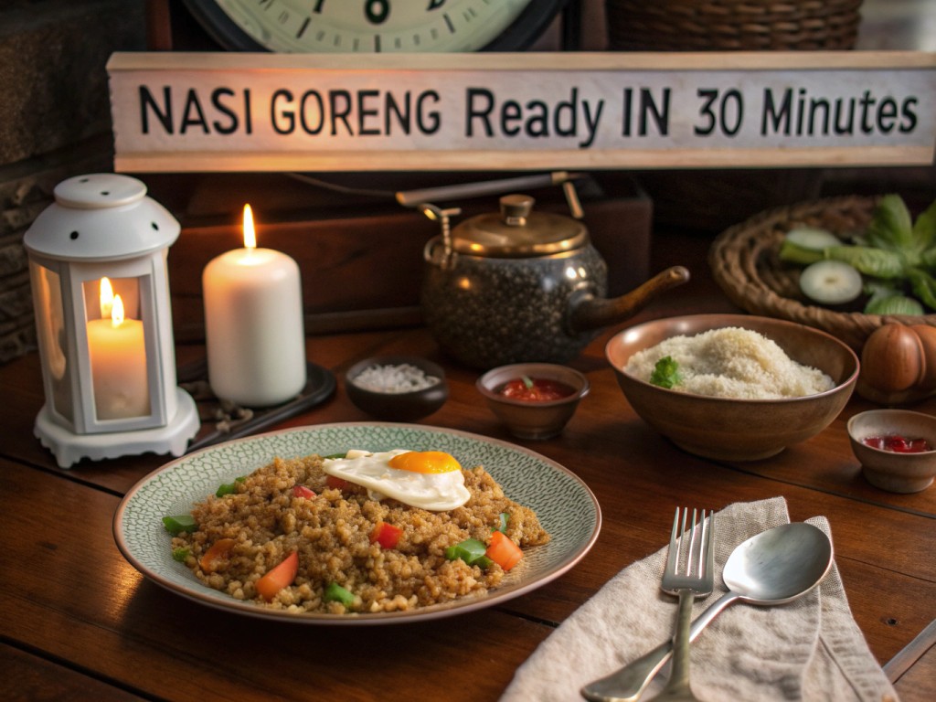 Nasi Goreng schnell und einfach