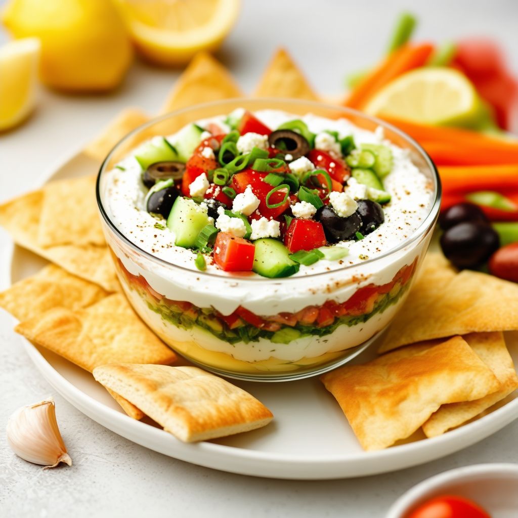 Mediterraner Schichtdip