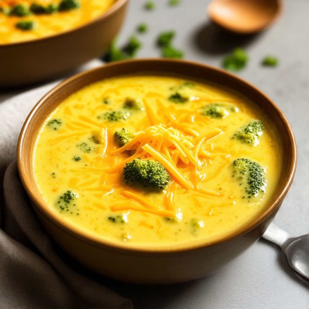 Zuppa di Broccoli e Cheddar