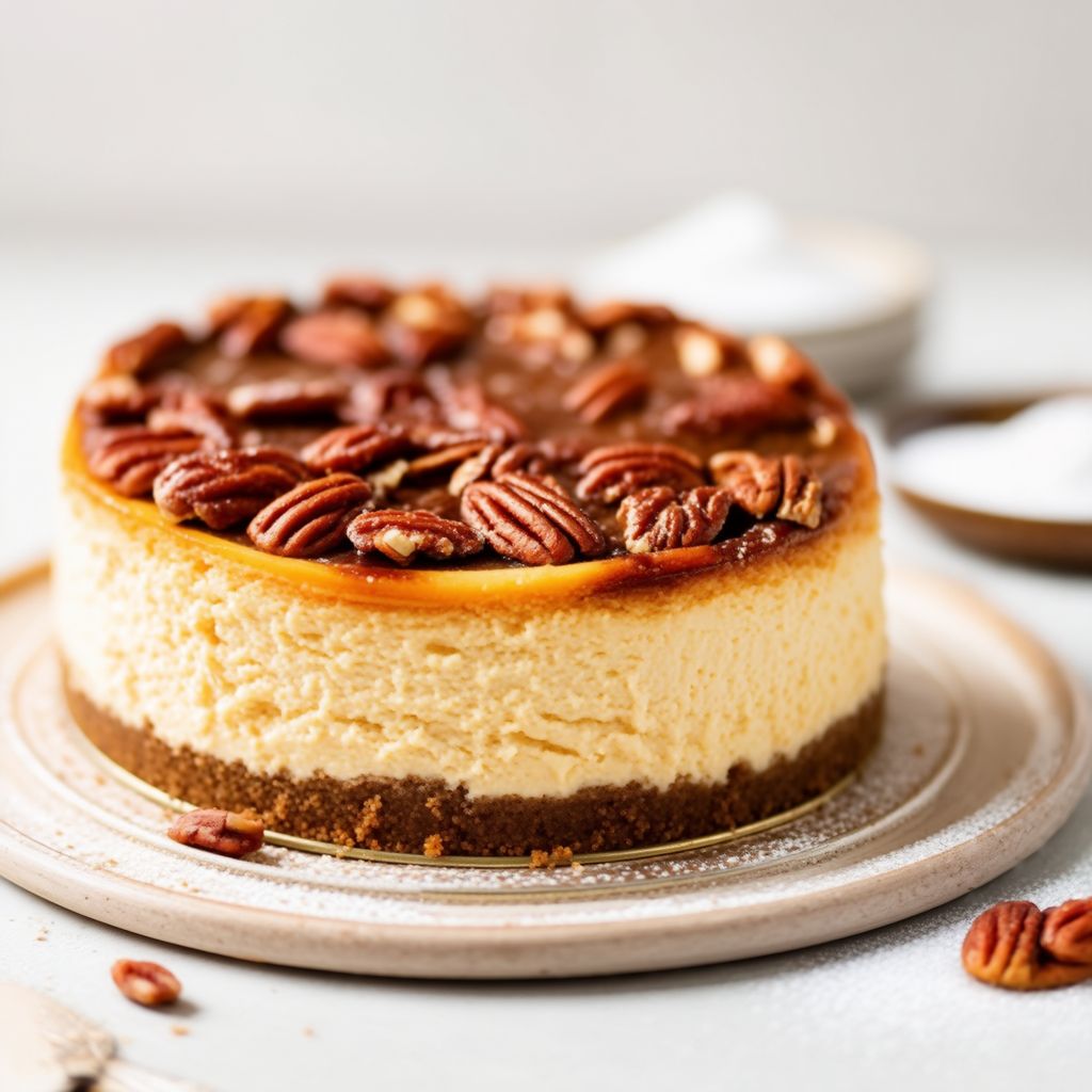 Delizia Cheesecake con Noci Pecan