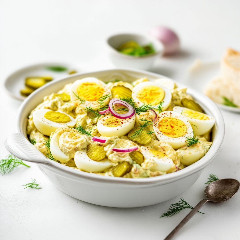Zesty Egg and Pickle Spread