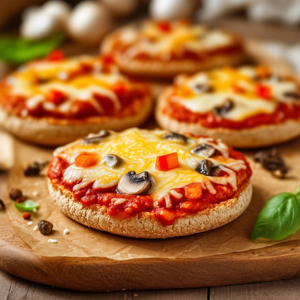 Schnelle Englische Muffin-Pizzen