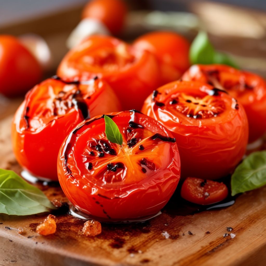 Pomodori Aromatizzati al Forno
