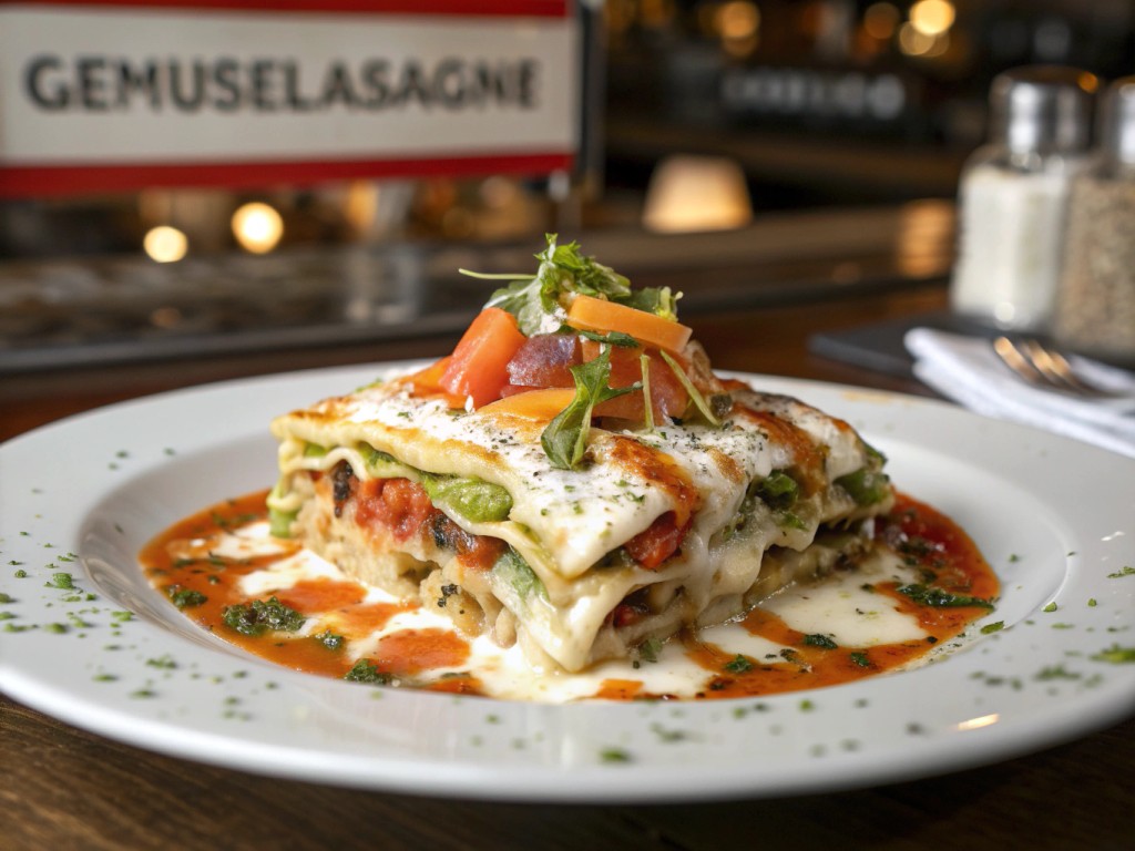 Gemüselasagne – einfaches Rezept