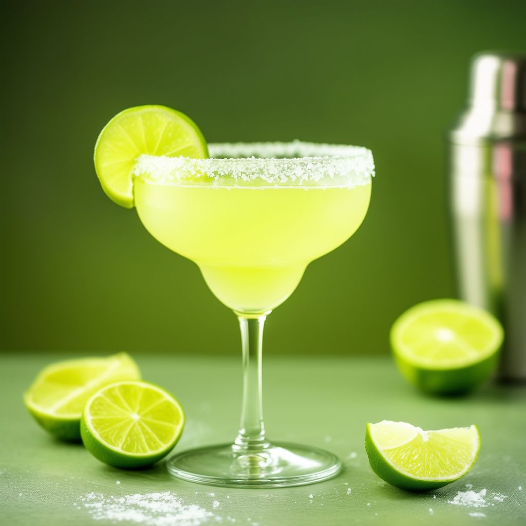 Refreshing Lime Brandy Margarita