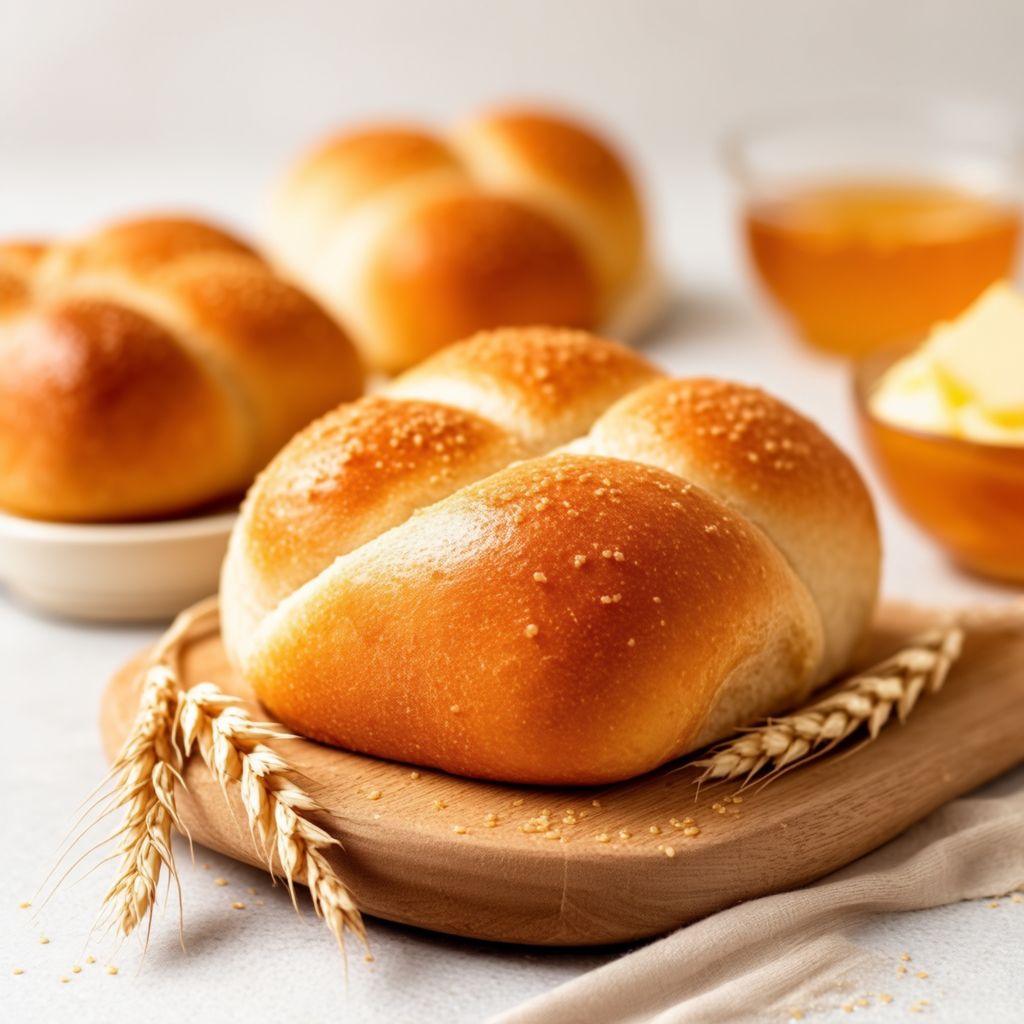Honey Wheat Rolls with a Twist