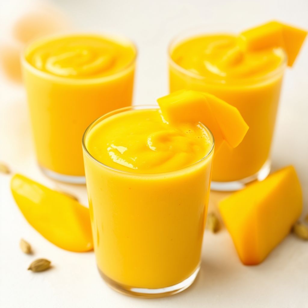 Frullato Tropicale di Mango e Cardamomo