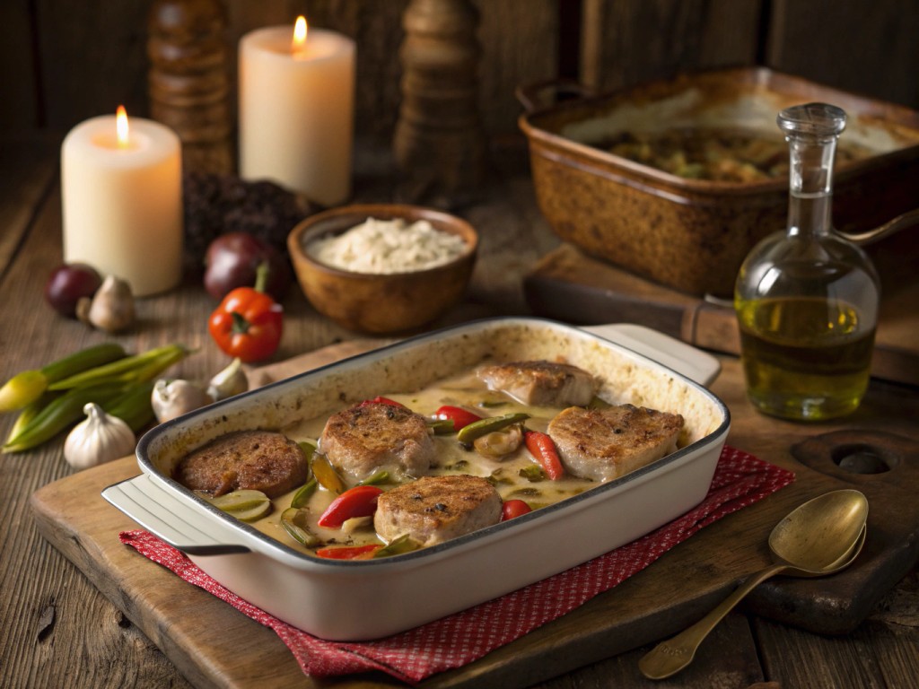 Saftiges Räuberfleisch: einfaches Rezept ohne Anbraten aus dem Ofen