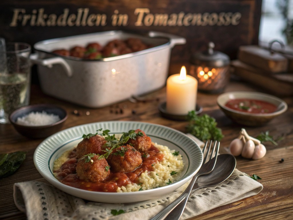 Frikadellen in Tomatensoße