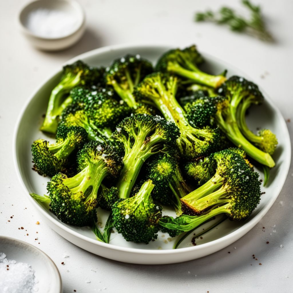 Crispy Roasted Broccoli with a Zesty Twist
