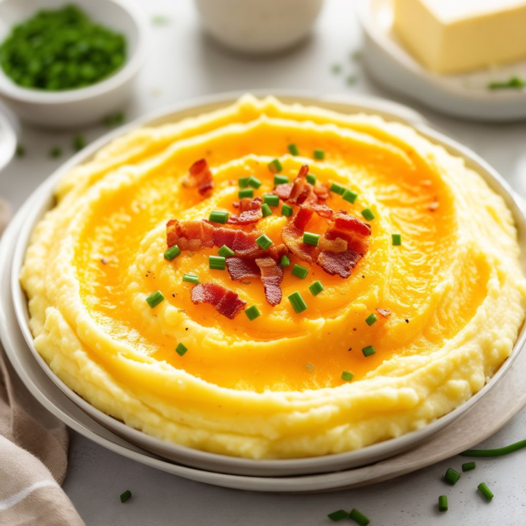 Cremige Loaded Kartoffelpüree