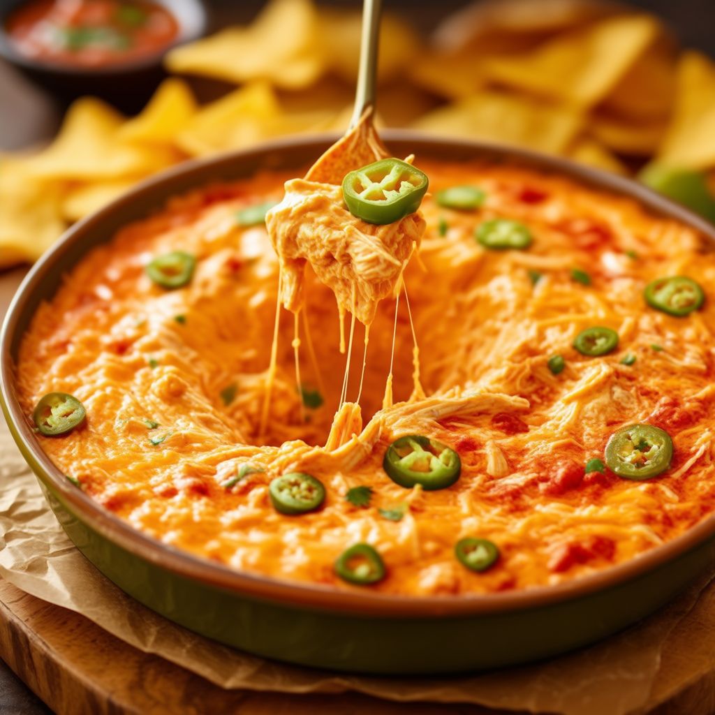 Dip di Pollo e Formaggio in Stile Southwestern