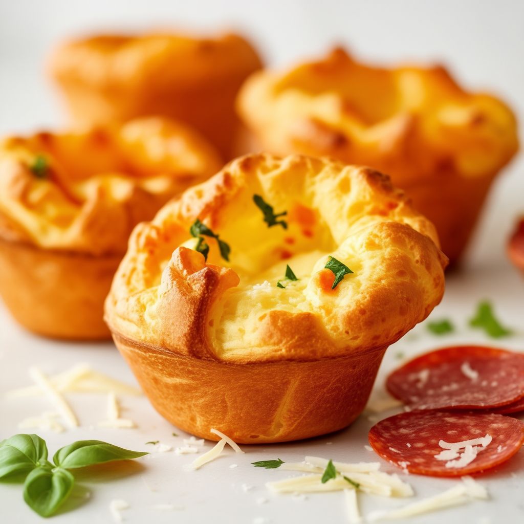 Herzhafte Käse- und Kräuter-Popovers