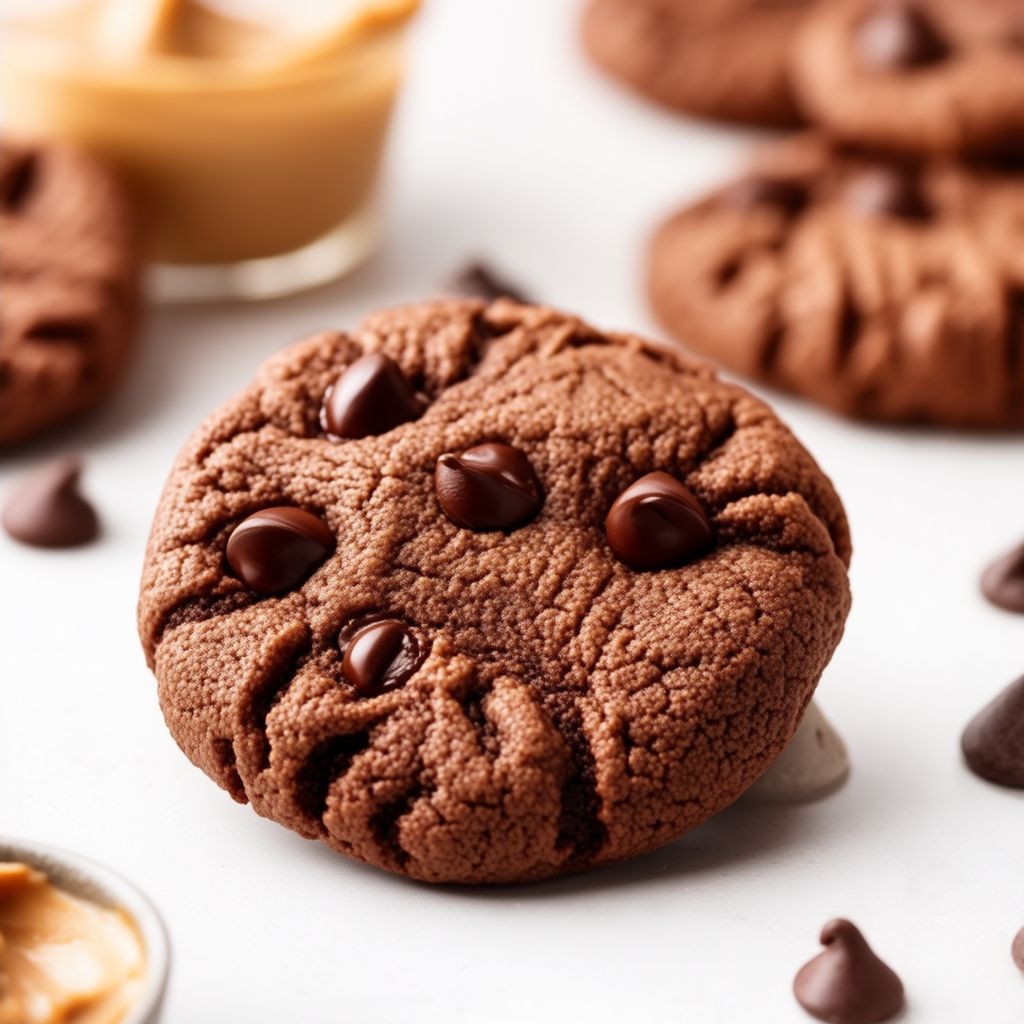 Double Chocolate Peanut Butter Cookies