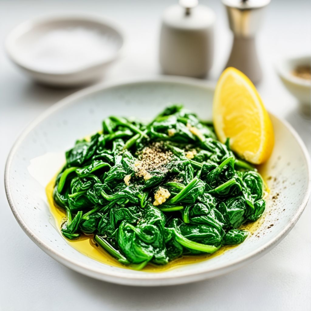 Garlic Butter Spinach Delight