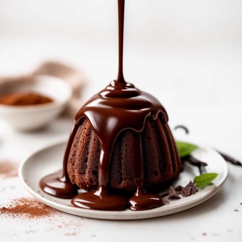Reiche Schokoladen-Fudge-Sauce