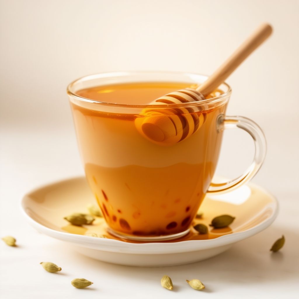 Kasachischer Gewürz-Milchtee