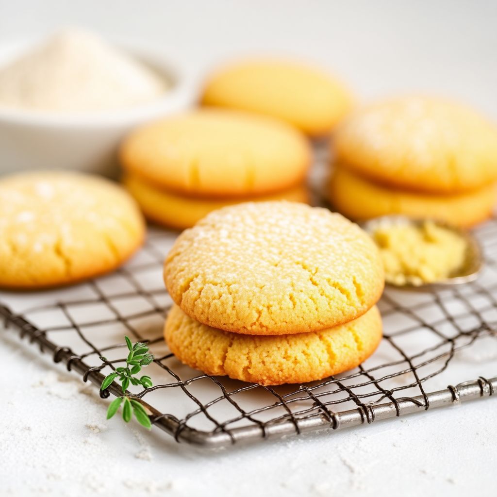 Golden Chickpea Delight Cookies