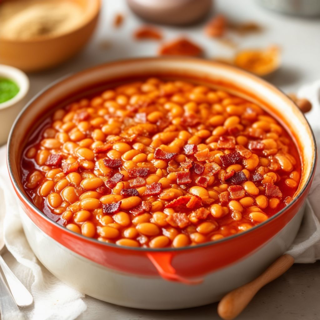 Savory Baked Beans with a Twist