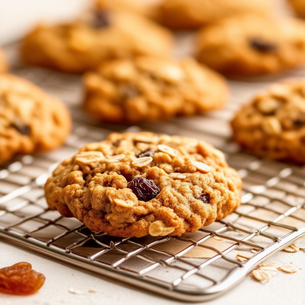 Biscotti di Avena e Uvetta Morbidi con un Tocco Speciale