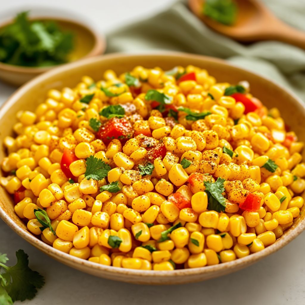 Insalata di Mais con Coriandolo