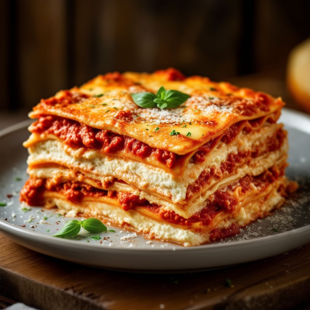 Lasagna Strati di Formaggio