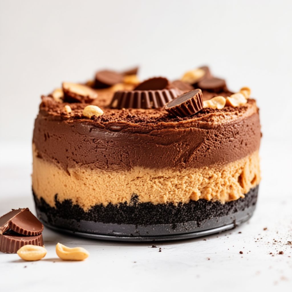 Decadent Chocolate Peanut Butter Cheesecake