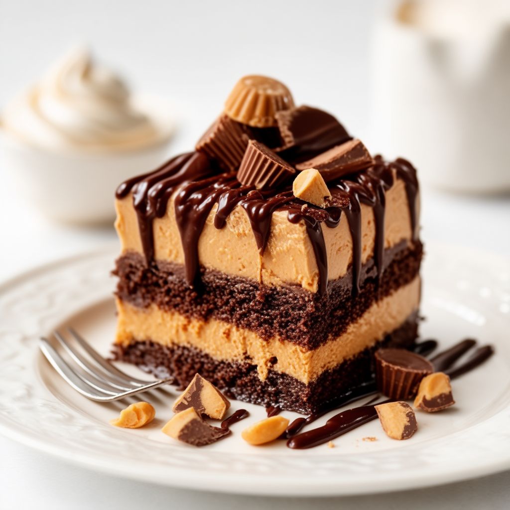 Decadent Chocolate Peanut Butter Layered Dessert