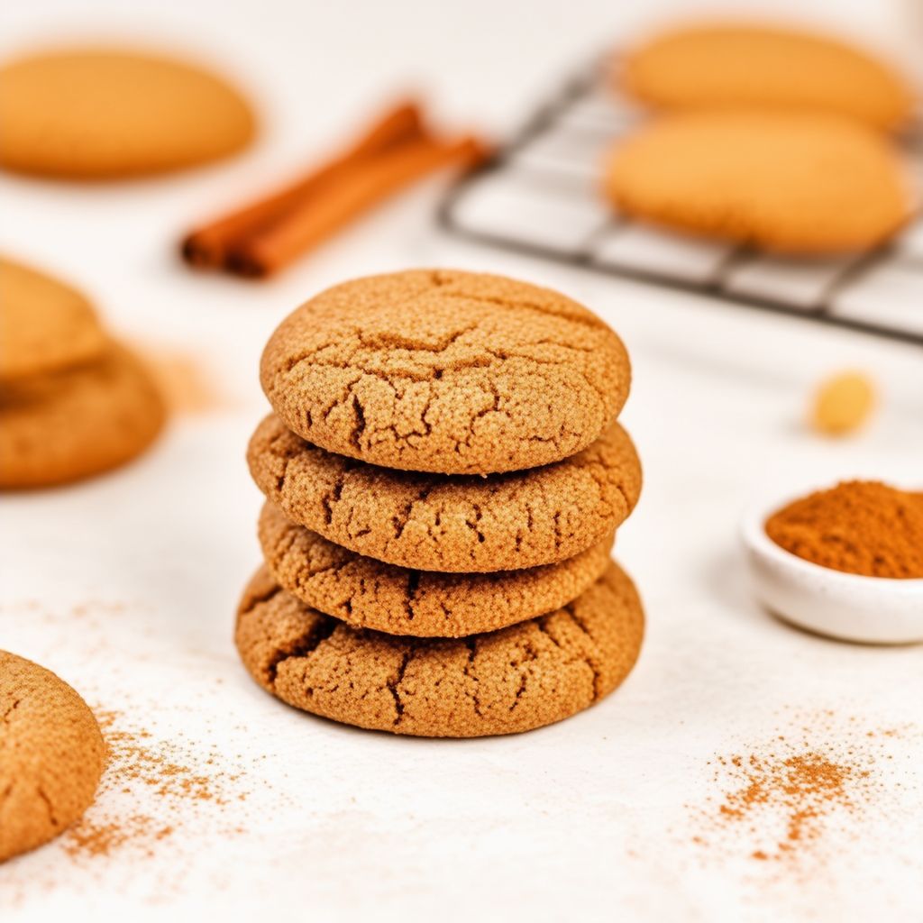 Spiced Molasses Cookies