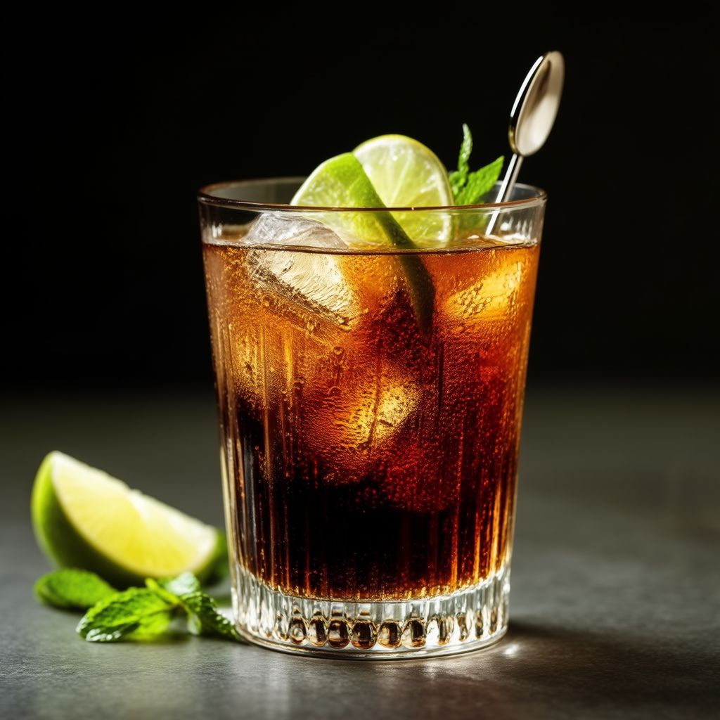 Classic Rum and Cola with a Twist