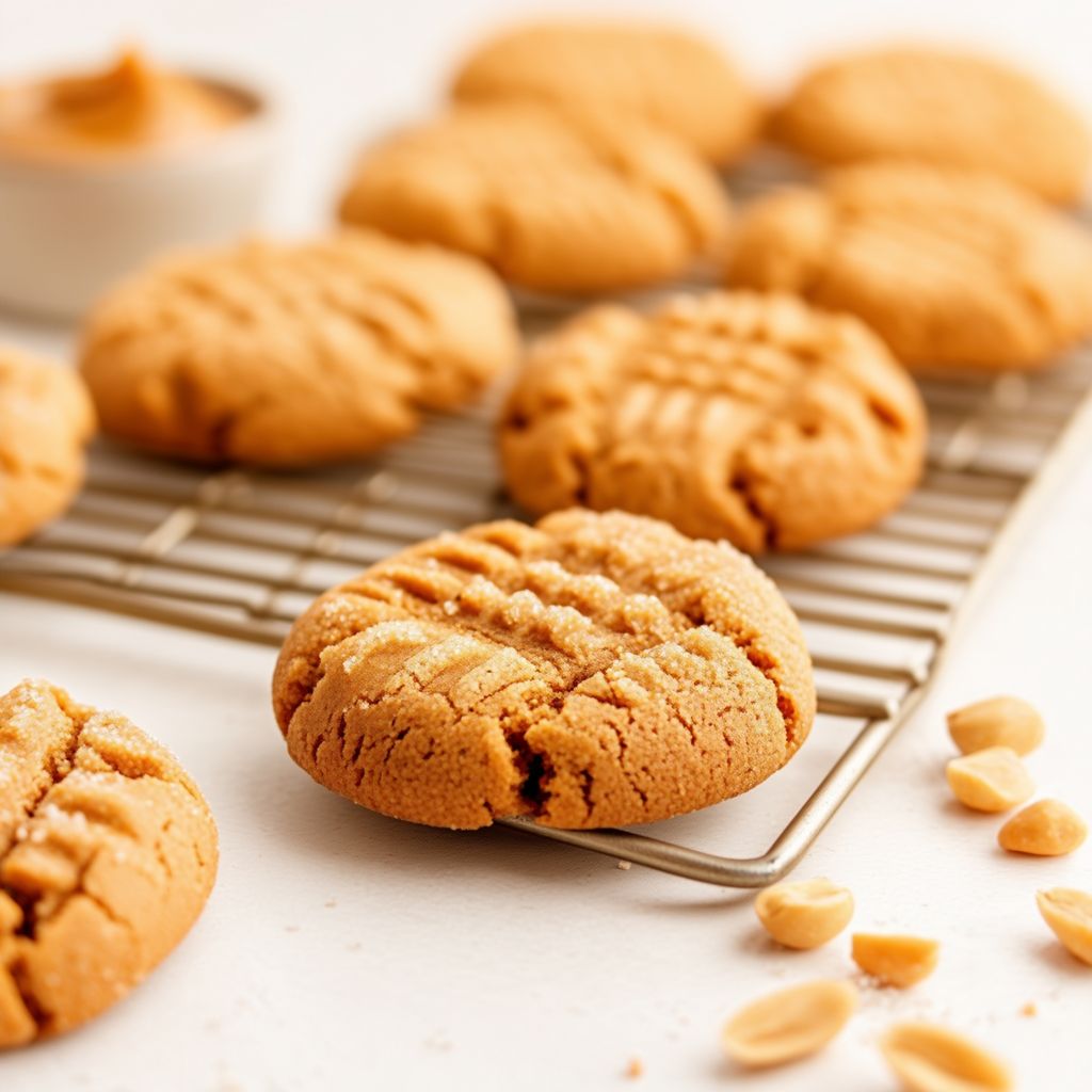 Erdnussbutter Bliss Cookies