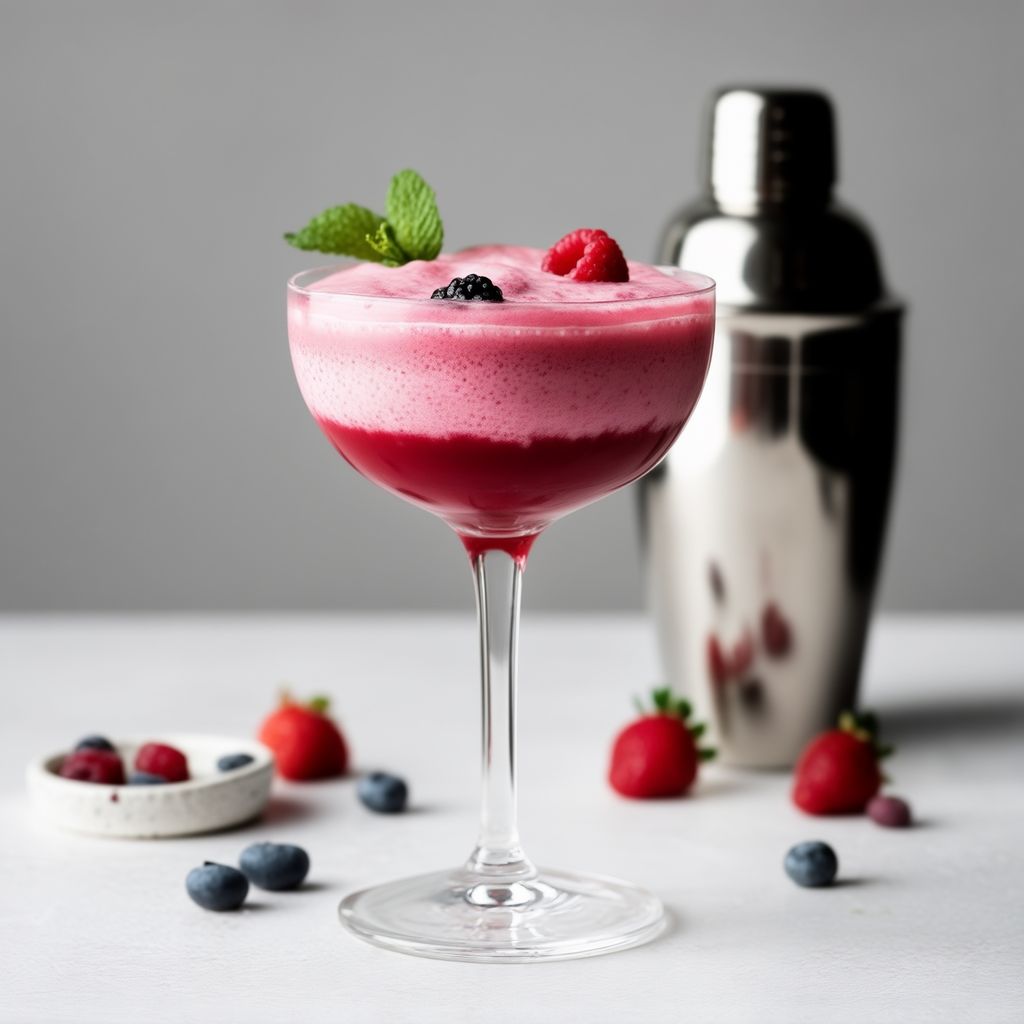 Cocktail Cremoso ai Frutti di Bosco