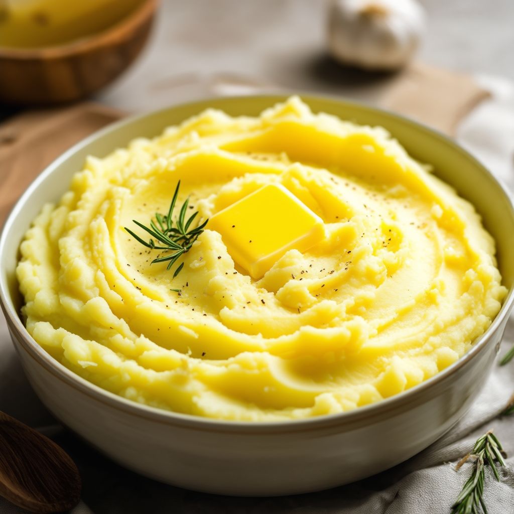 Creamy Garlic Mashed Potatoes