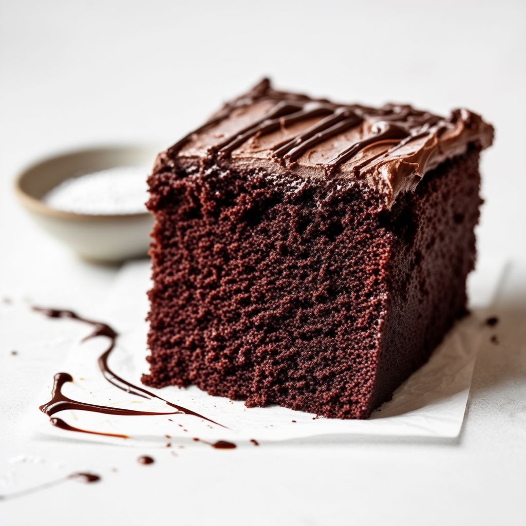 Enhanced Chocolate Wacky Cake
