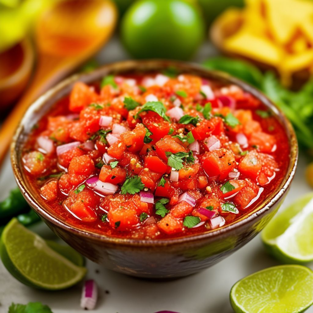 Zesty Chunky Salsa Fresca