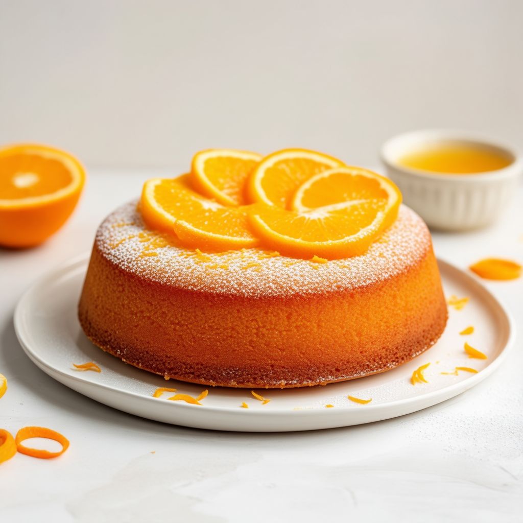 Zesty Citrus Delight Cake