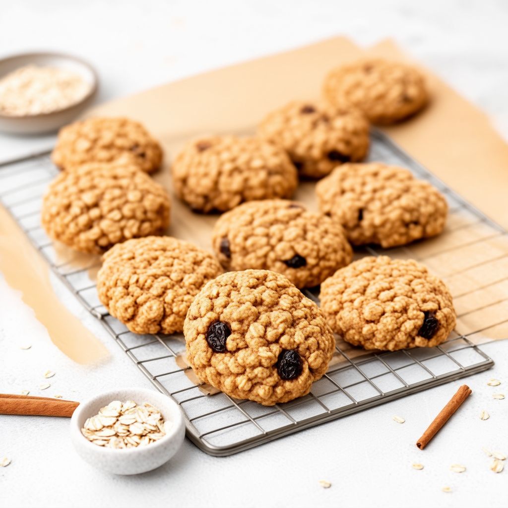 Biscotti Vegani con Avena e Cannella