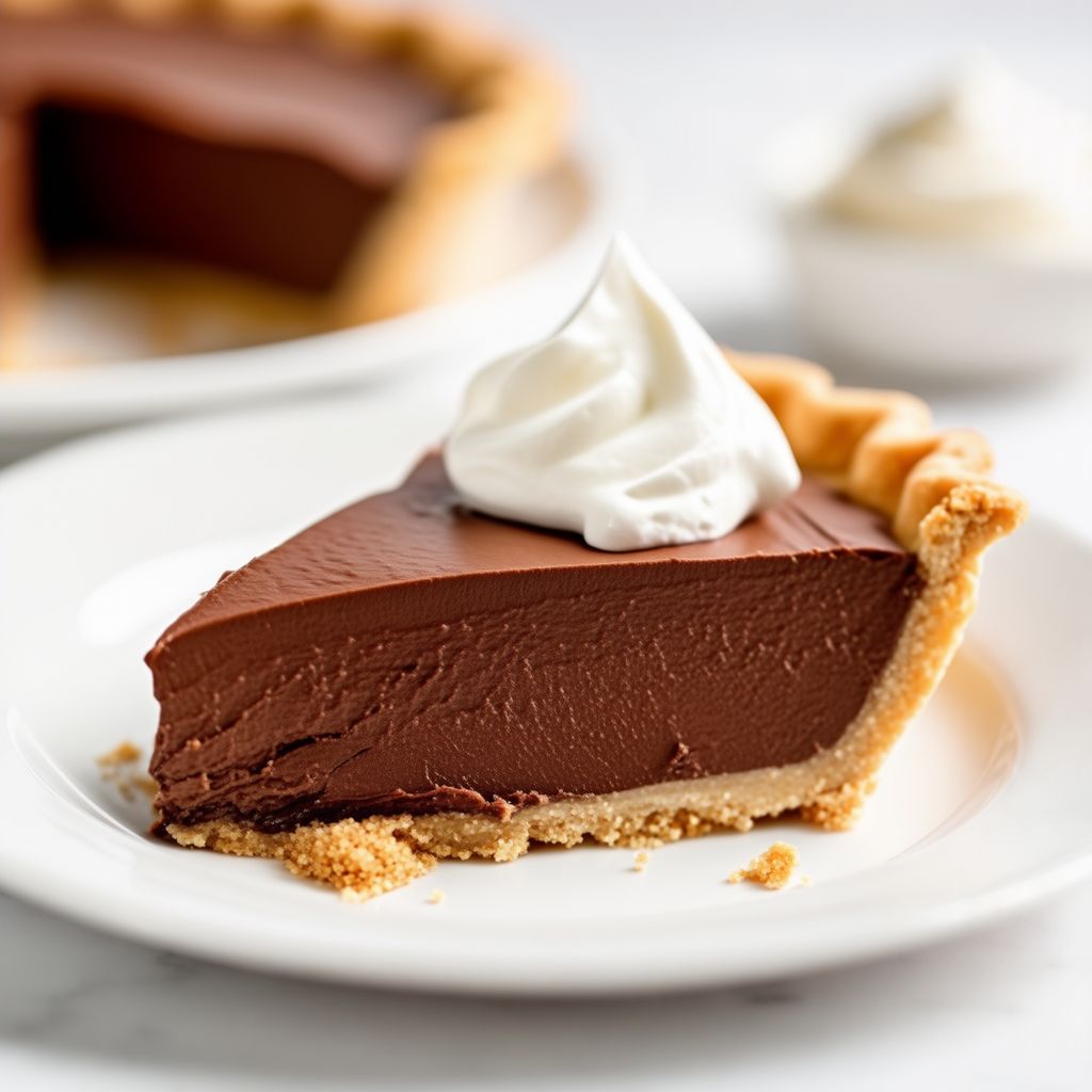 Decadent Chocolate Silk Pie
