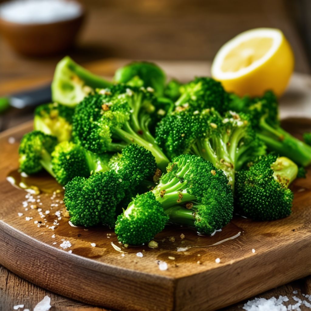 Garlic-Infused Pan-Seared Broccoli