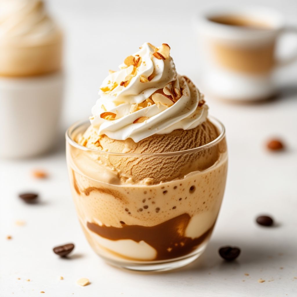 Frozen Coffee Cream Delight