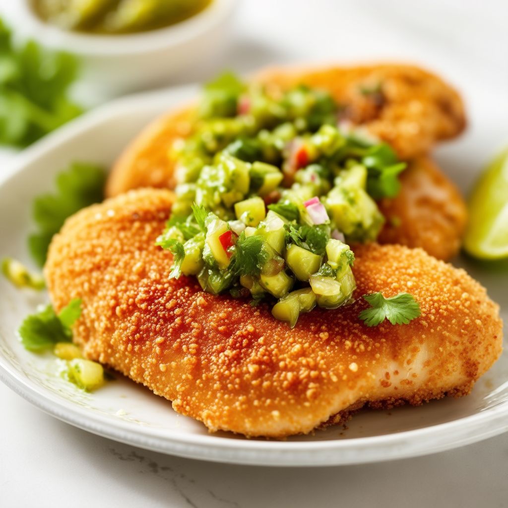 Würziges Limetten-Hühnchen mit Koriander-Salsa