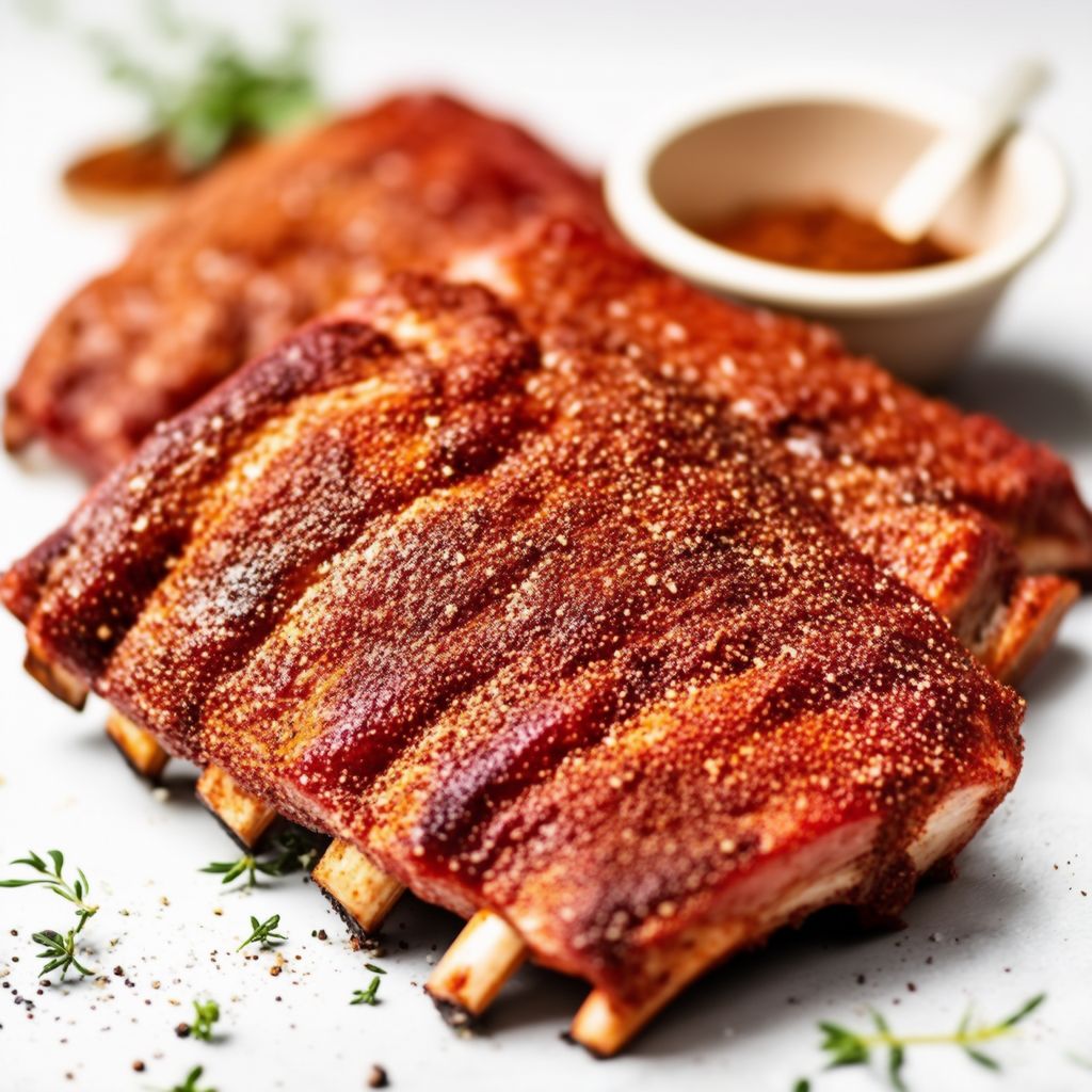 Kansas City Style Baby Back Ribs with Smoky Dry Rub