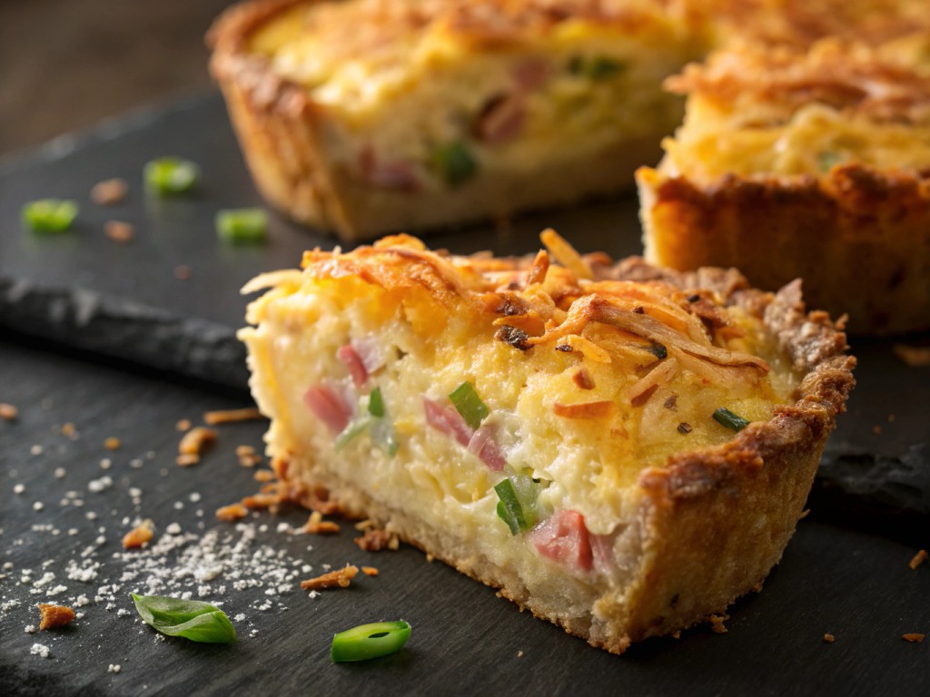 Hash-Brown-Kruste-Quiche